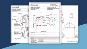 Bnner image showing example of tech pack.